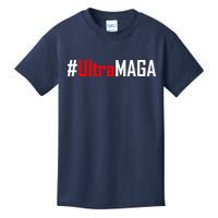 Hashtag Ultra MAGA USA United States Of America Kids T-Shirt