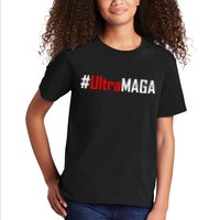 Hashtag Ultra MAGA USA United States Of America Kids T-Shirt