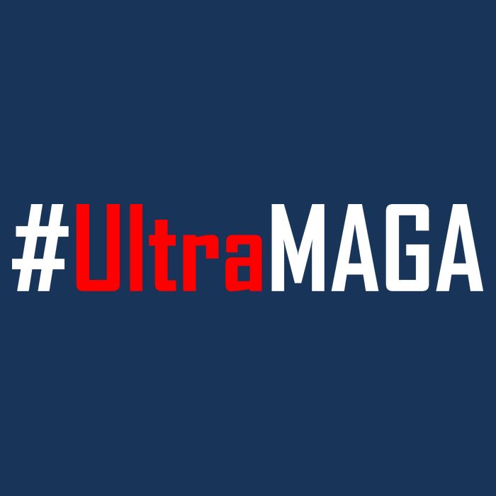 Hashtag Ultra MAGA USA United States Of America Kids T-Shirt