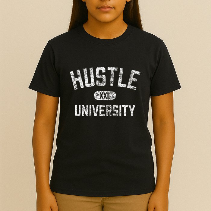 Hustle University Motivational Design For Hustlers T-Shirt