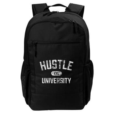 Hustle University Motivational Design For Hustlers Daily Commute Backpack