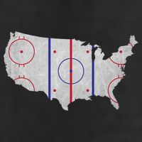Hockey USA Map Adult Drive Performance Visor