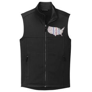 Hockey USA Map Collective Smooth Fleece Vest