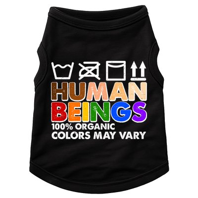 Human Beings 100 Percent Organic Colors May Vary Doggie Tank