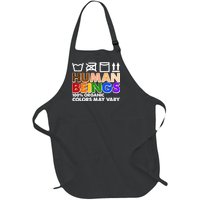 Human Beings 100 Percent Organic Colors May Vary Full-Length Apron With Pockets