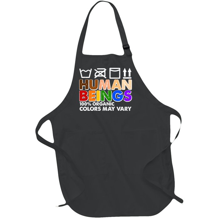 Human Beings 100 Percent Organic Colors May Vary Full-Length Apron With Pockets