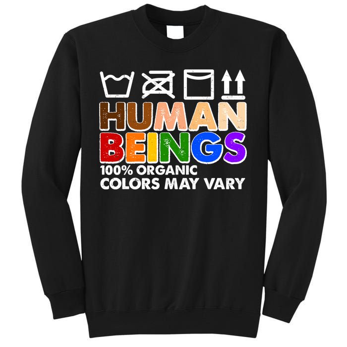 Human Beings 100 Percent Organic Colors May Vary Tall Sweatshirt