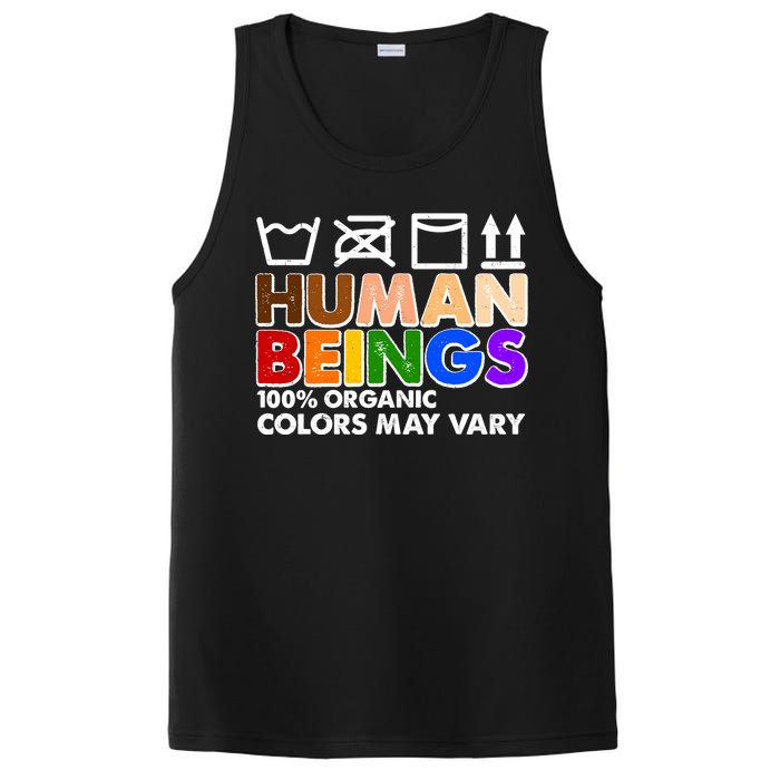 Human Beings 100 Percent Organic Colors May Vary PosiCharge Competitor Tank