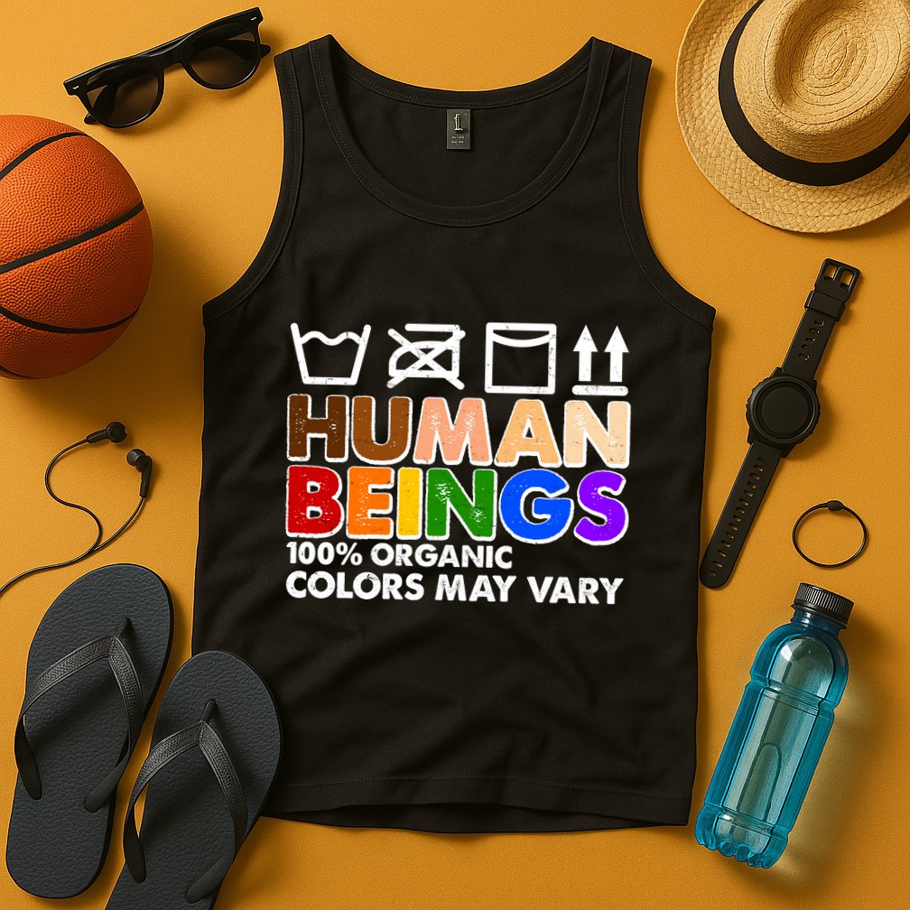 Human Beings 100 Percent Organic Colors May Vary Tank Top