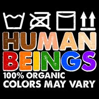 Human Beings 100 Percent Organic Colors May Vary Tank Top