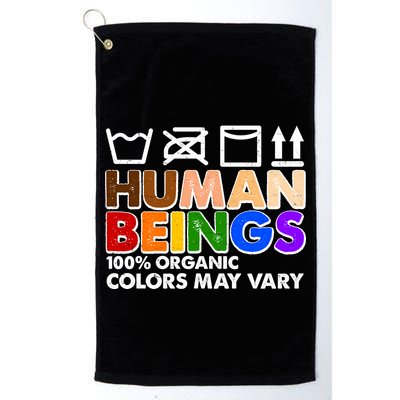 Human Beings 100 Percent Organic Colors May Vary Golf Towel