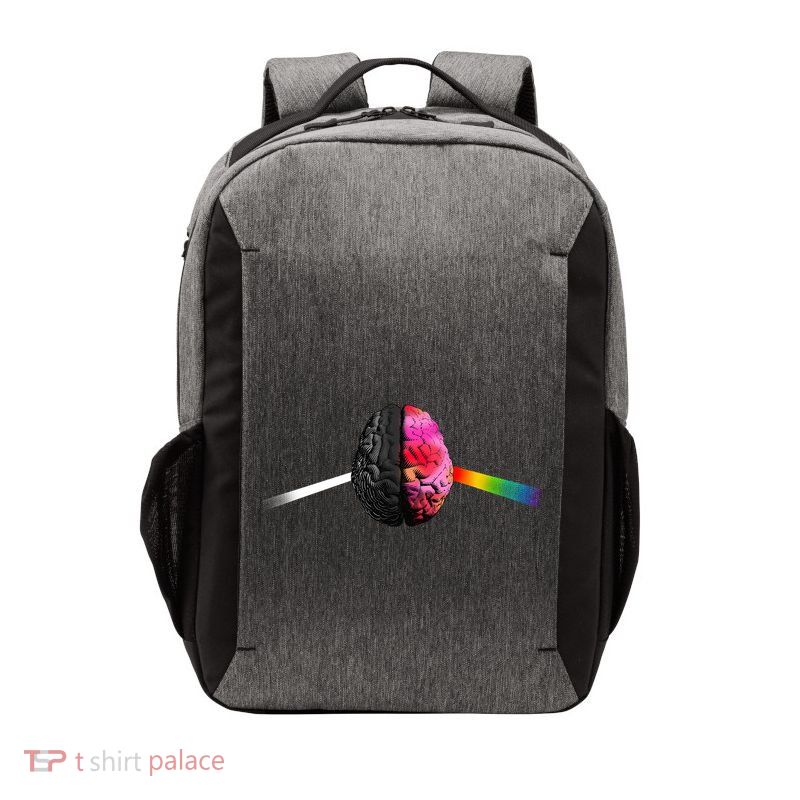 Human Brain Gay Rainbow Vector Backpack