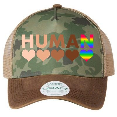 Human Diversity Human Rights Legacy Tie Dye Trucker Hat