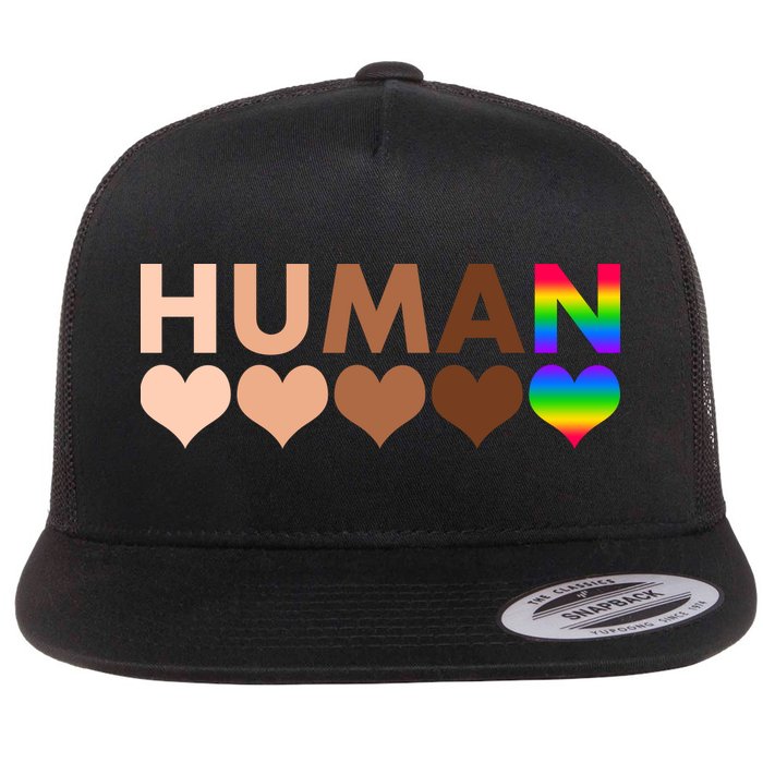 Human Diversity Human Rights Flatbill Hat