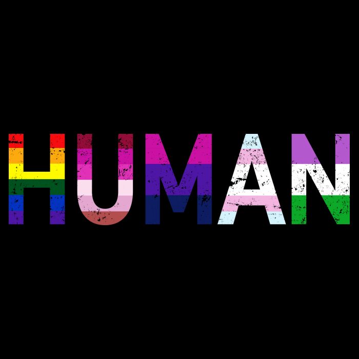 Human Flag LGBT Gay Pride Apron