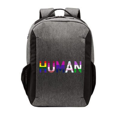 Human Flag LGBT Gay Pride Vector Backpack