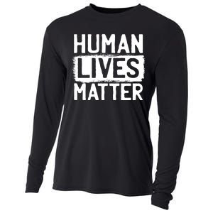 Human Lives Matter Cooling Performance Long Sleeve Crew