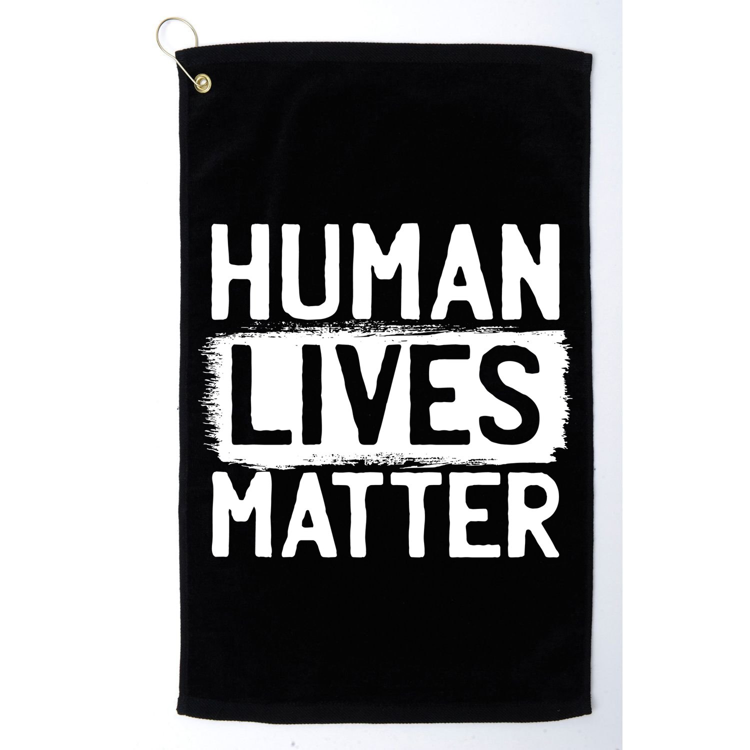 Human Lives Matter Golf Towel