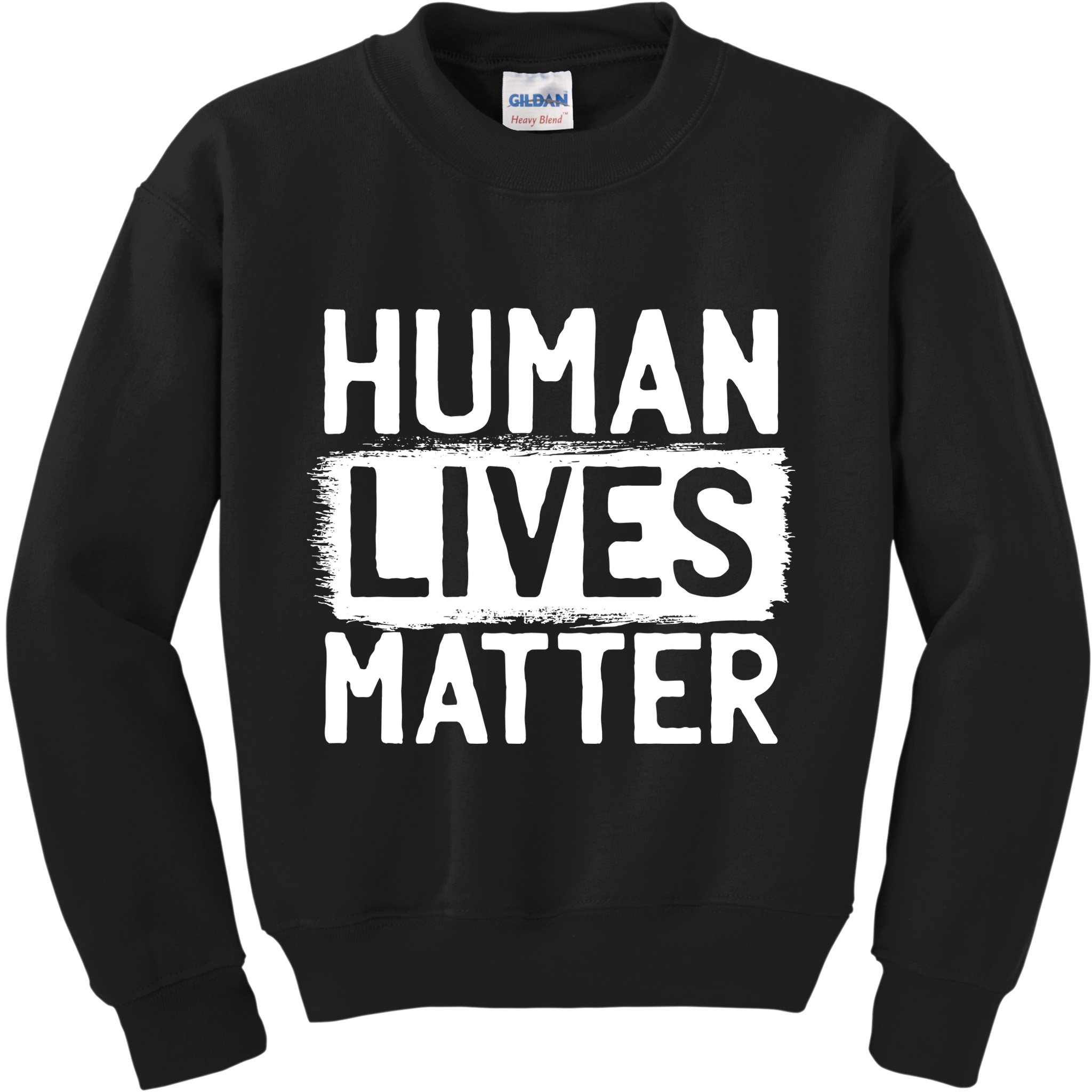 Human Lives Matter Kids Sweatshirt