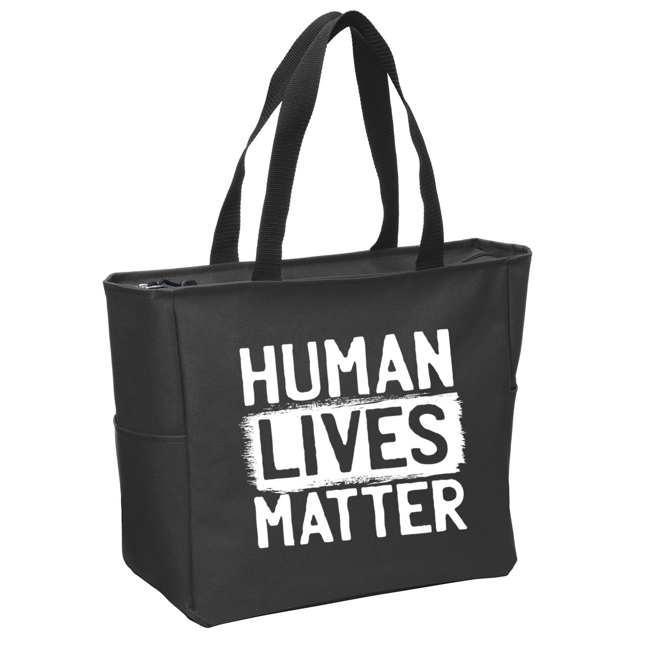 Human Lives Matter Zip Tote Bag