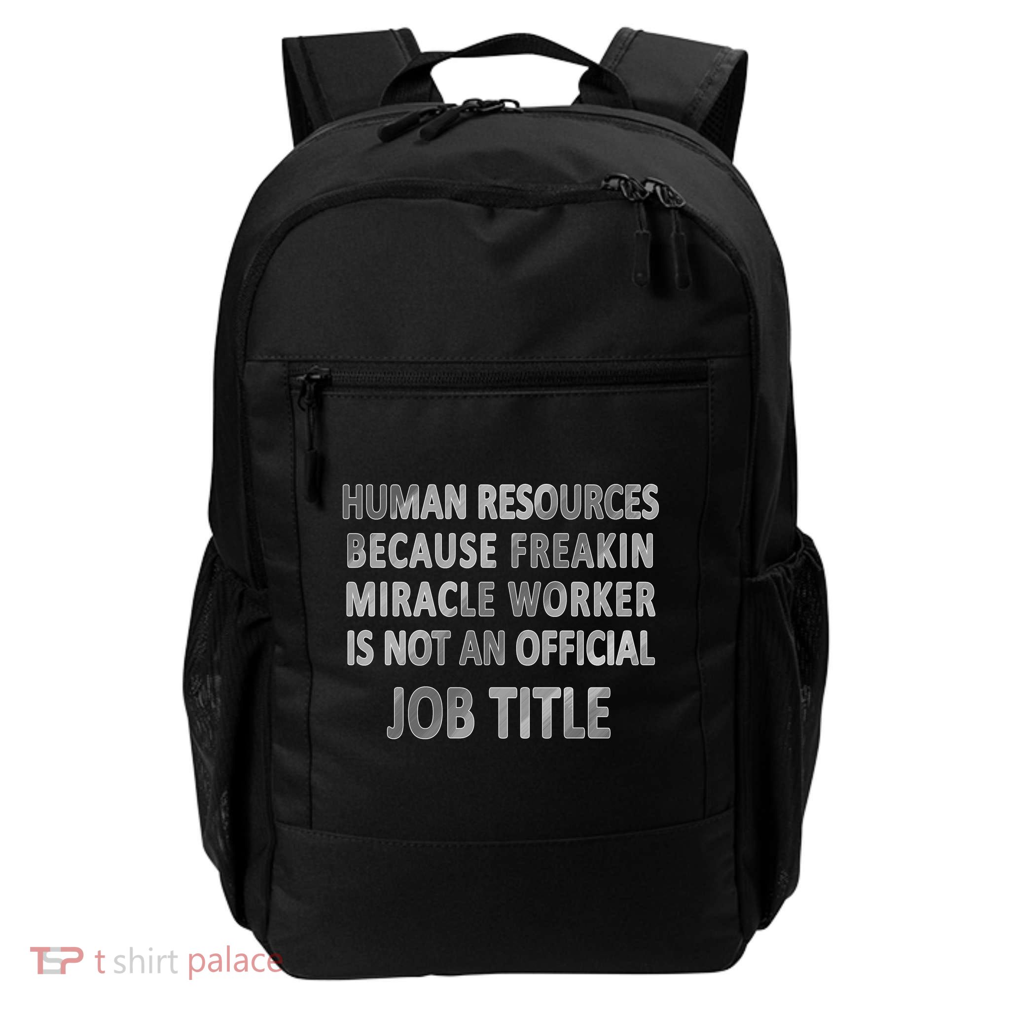 Human Resources Miracle Worker Backpack