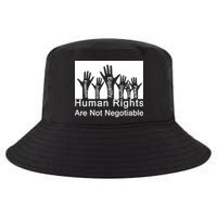 Human Rights Are Not Negotiable Cool Comfort Performance Bucket Hat
