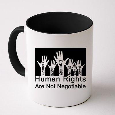 Human Rights Are Not Negotiable Mug