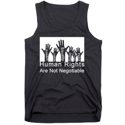 Human Rights Are Not Negotiable Tank Top