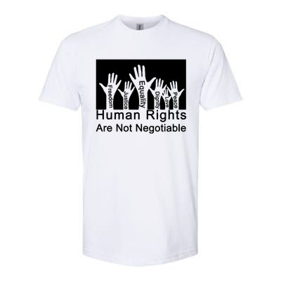 Human Rights Are Not Negotiable Softstyle® CVC T-Shirt