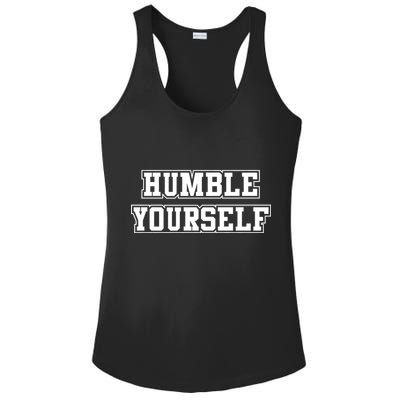 Humble Yourself Ladies PosiCharge Competitor Racerback Tank