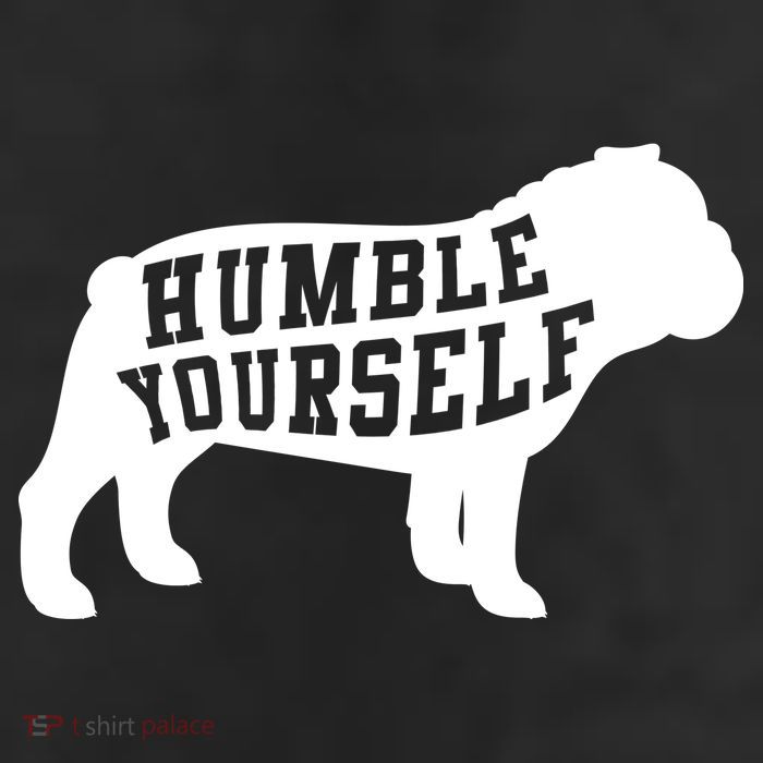 Humble Yourself Dog 11oz C Handle Ceramic Mug