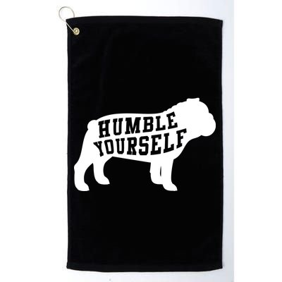 Humble Yourself Dog Golf Towel