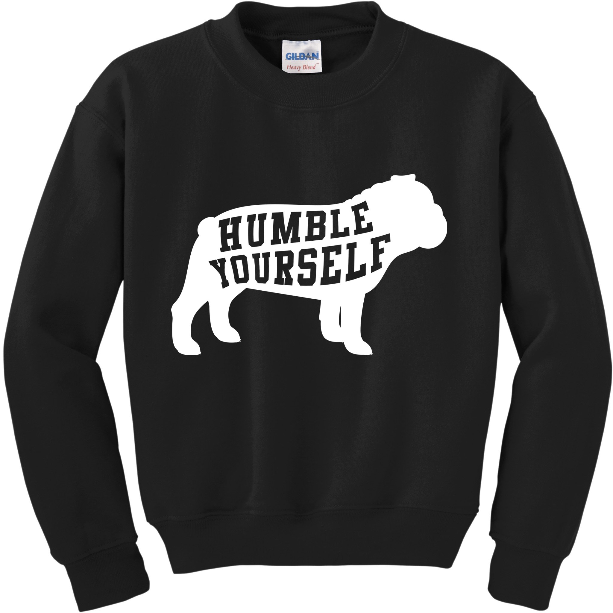Humble Yourself Dog Kids Sweatshirt