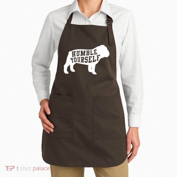 Humble Yourself Dog Apron