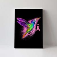 Humming Bird Breast Cancer Awareness Canvas