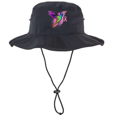 Humming Bird Breast Cancer Awareness Bucket Hat