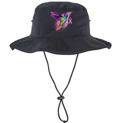 Humming Bird Breast Cancer Awareness Legacy Cool Fit Booney Bucket Hat