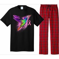 Humming Bird Breast Cancer Awareness Pajama Set