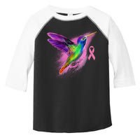 Humming Bird Breast Cancer Awareness Toddler Fine Jersey T-Shirt