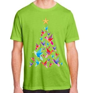 Humming Bird Christmas Tree Adult ChromaSoft Performance T-Shirt