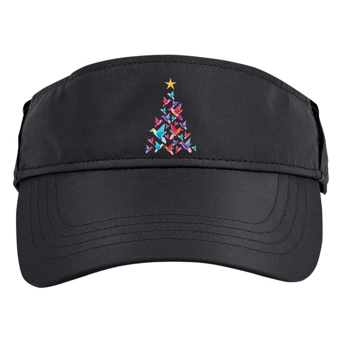 Humming Bird Christmas Tree Adult Drive Performance Visor