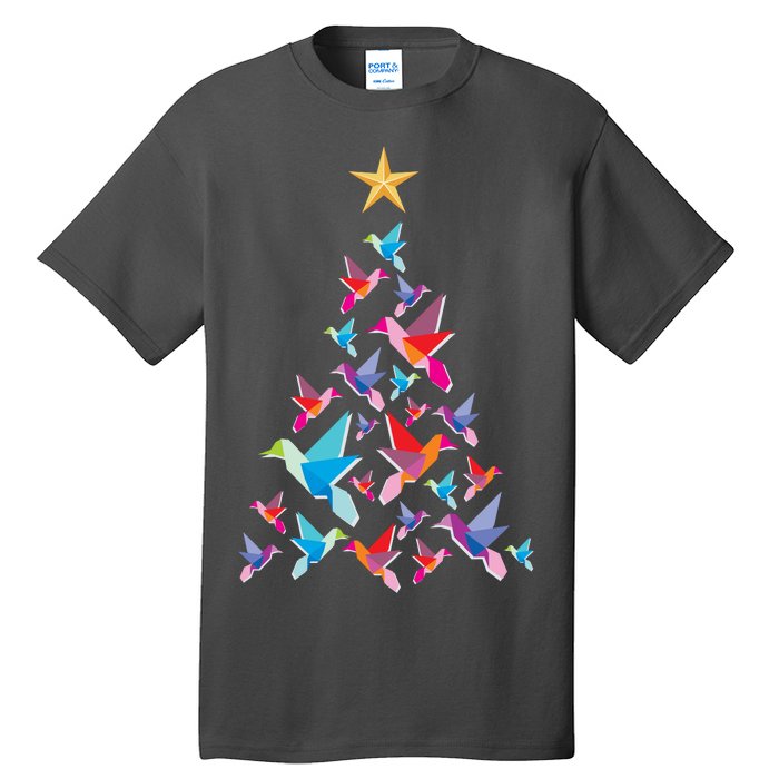 Humming Bird Christmas Tree Tall T-Shirt