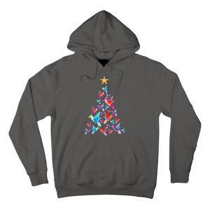 Humming Bird Christmas Tree Tall Hoodie