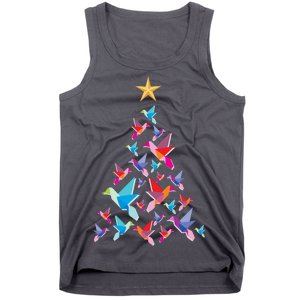 Humming Bird Christmas Tree Tank Top