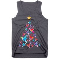 Humming Bird Christmas Tree Tank Top