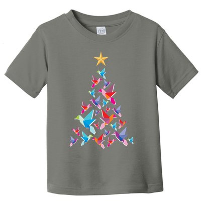 Humming Bird Christmas Tree Toddler T-Shirt