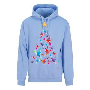 Humming Bird Christmas Tree Unisex Surf Hoodie