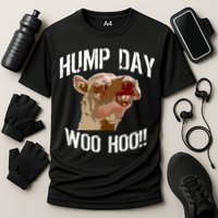 Hump Day Woo Hoo Camel Face Cooling Performance Crew T-Shirt