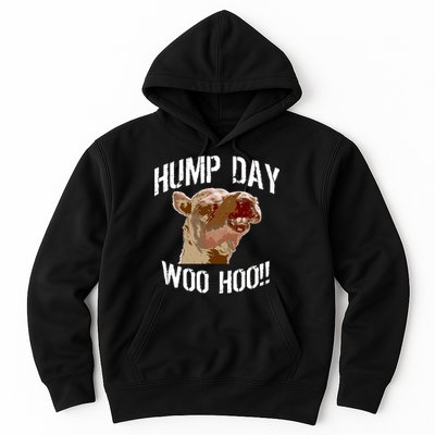 Hump Day Woo Hoo Camel Face Hoodie