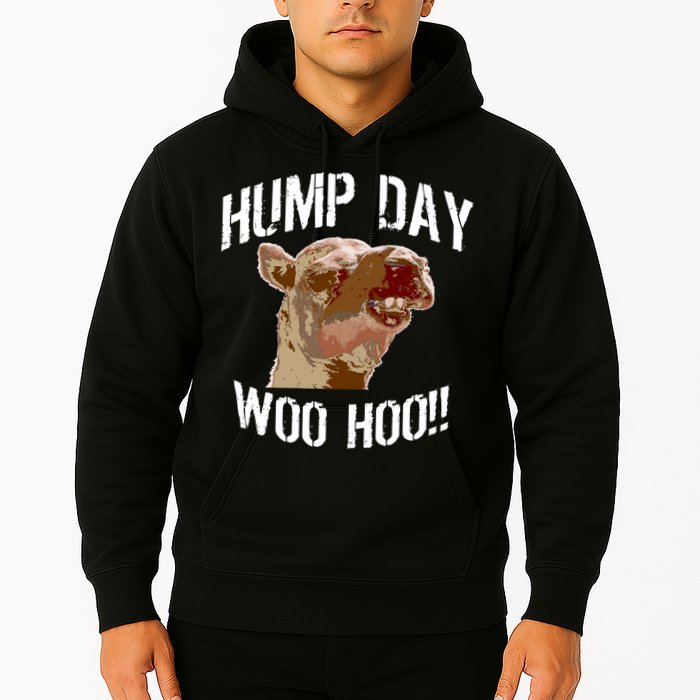 Hump Day Woo Hoo Camel Face Hoodie
